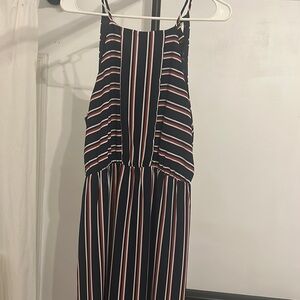 Everly stripped maxi dress